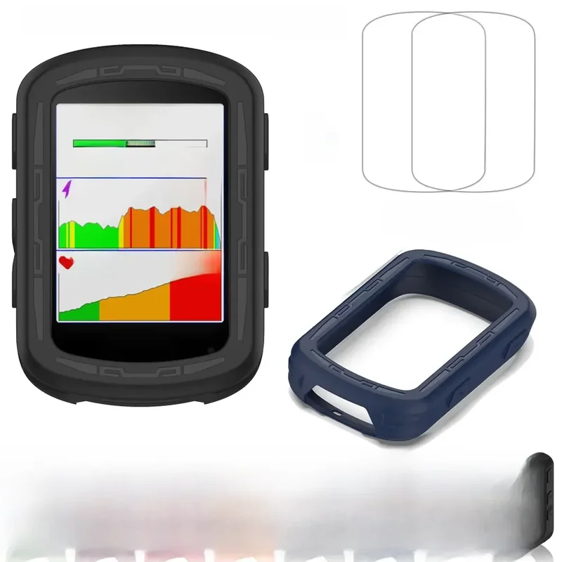 AliExpress - 2 en 1 pour Garmin Garmin Edge 840 étuis de protection + Film de verre housse de protection vélo coque en silicone pour Garmin Edge 540