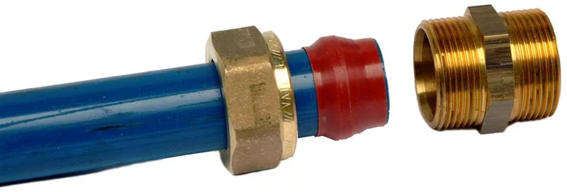 Gustavsberg FG0603891 Hylsa för stålrör 18x10 mm, Värme