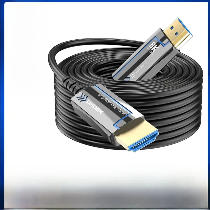 AliExpress - LMCNZZ câble HDMI 2.1 à Fiber optique 8K @ 60Hz 4K @ 120Hz câble HDMI dynamique 48Gbps HDR/eARC/HDCP pour HD TV PS5 ordinateur de vitesse