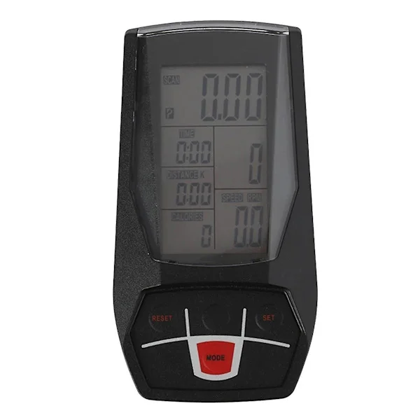 Sykkel for innendørs sykling og treningssykkel Monitor Speedometer Stasjonær sykkel Datamaskin Monitor Gymtilbehør - WELLNGS