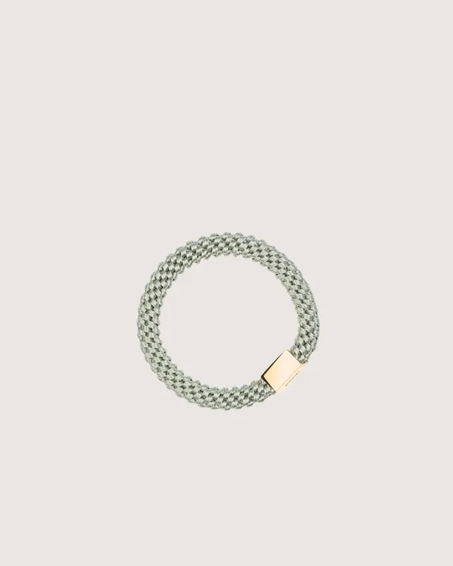 Dark Department Fat Hair Tie W/Gold Grön Accessoarer Tjej - Kids Brand Store