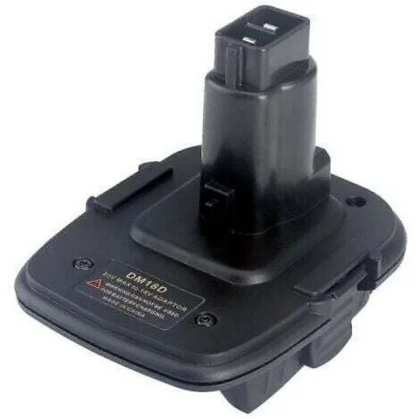 Adapter til Dewalt Milwaukee 18/20v Li-ion batteri. Konverter til et Dewalt 18v Ni-ion værktøj.