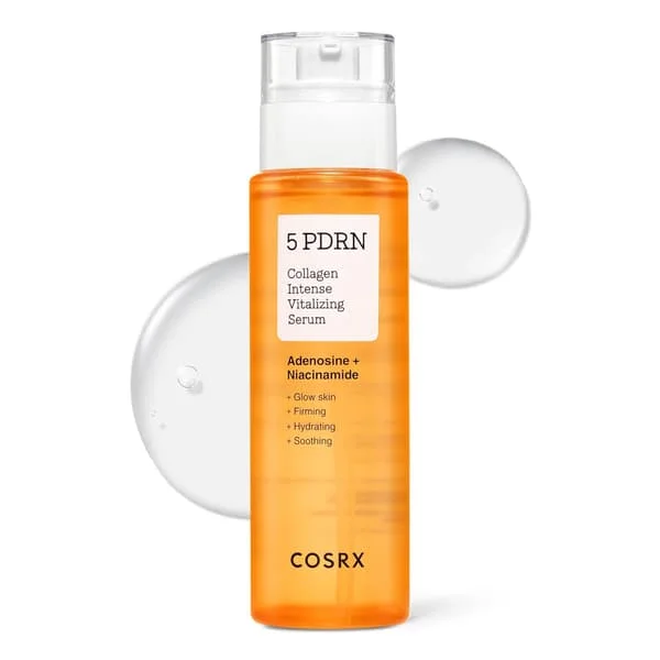 5 PDRN Collagen Intense Vitalizing Serum - Koreansk serum för huduppstramning och lyster med lax-DNA, Centella, Lactobacillus PDRN & Kollagen, 