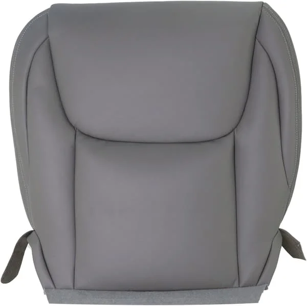 Fremre nedre setetrekk i mikrofiber grå Toyota Sienna 2004-2010, bilførertrekk i skinn kompatibelt med bil venstre