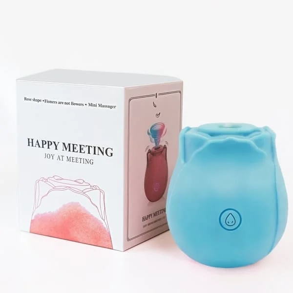 2026 Rose Mini Massager til Kvinder - Lindrer Stress med 10 Tilstande