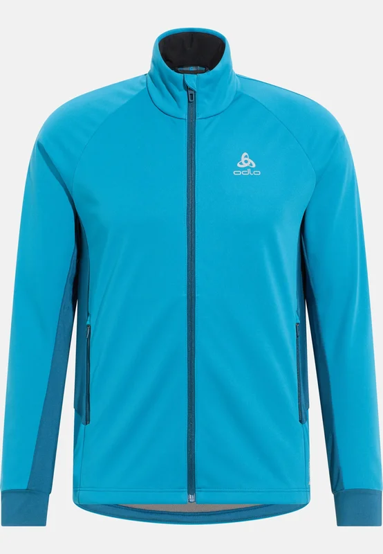 Odlo Veste de ski de fond Brensholmen pour homme, S, blau