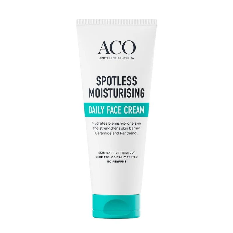 ACO Spotless Moisturising Daily Face Creme 60 ml, Hudpleje, Ansigtspleje, Natcreme