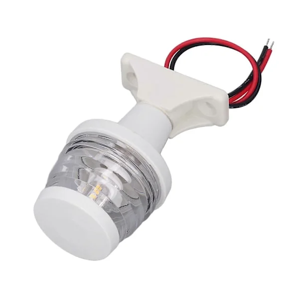 4 tuuman valkoinen LED-merenkulun ankkurivalo 360 astetta ympäri IP65 vedenpitävä 250LM ankkurivalo DC10 24V