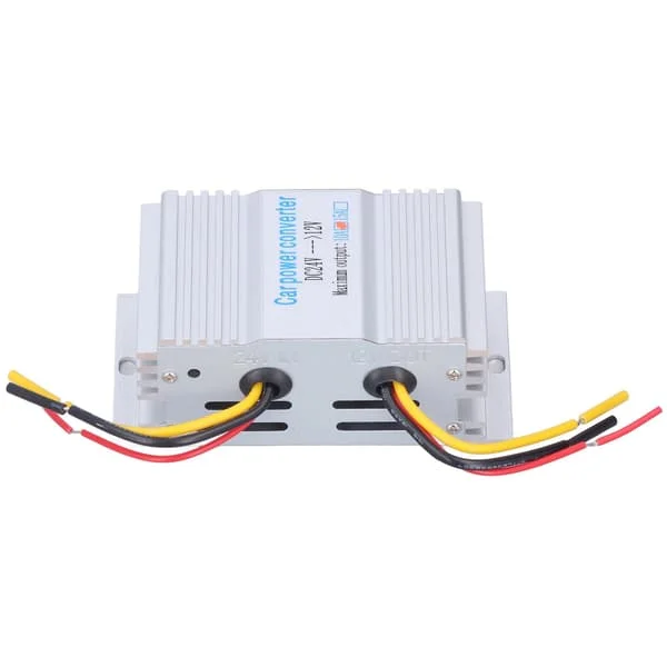24V - 12V DC Buck -muunnin 10A 120W Jännitteensäädin Virtalähde Ajoneuvolle