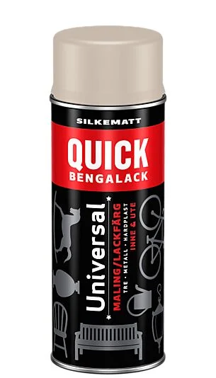 QUICK Bengalack spray vintersand smatt 400ml