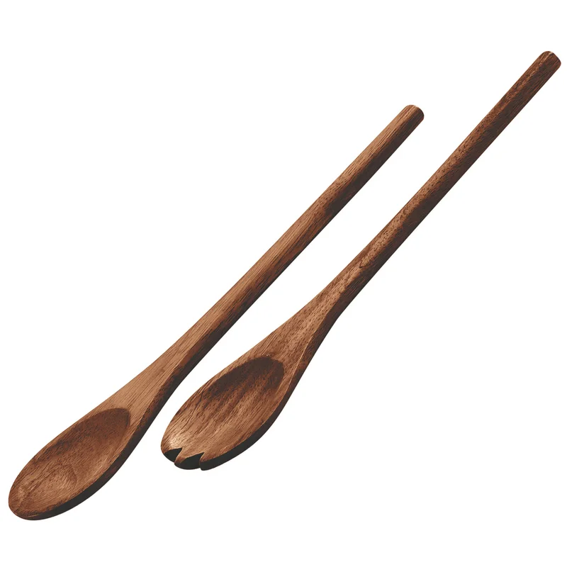 Zassenhaus Salatbestikk 35 cm, akasie' - 'Brun