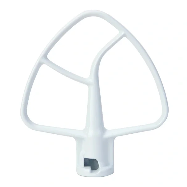 KitchenAid K45B Plattvisp (tillbehör till KitchenAid köksmaskin), 4,5-5qt tillbehör för köksmaskin med tiltbart huvud