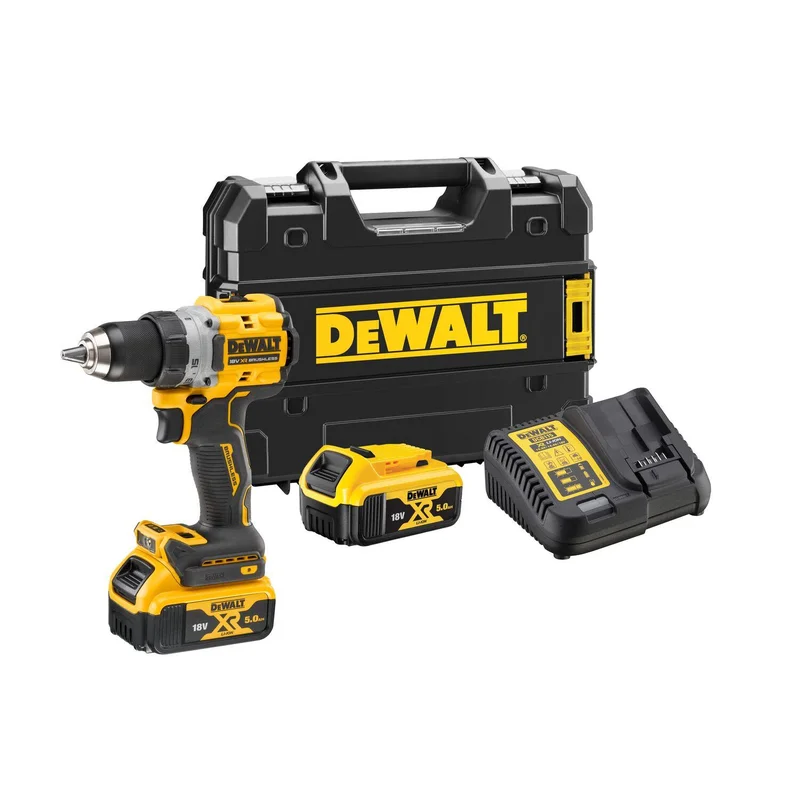 Dewalt DCD800P2T-QW Boremaskine med batteri og oplader, Maskiner