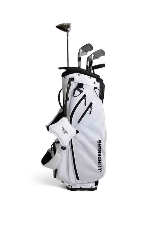 J.Lindeberg - JL Flare Golf Bag - Golf - White - Unisex - Onesize