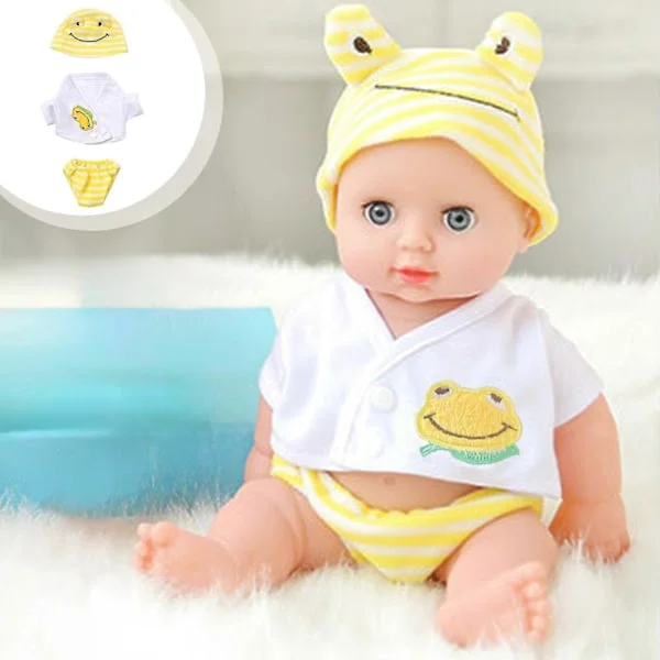 30 cm Reborn Docka Flicka Outfit – Realistiska Förare Stil Dockkläder, Mjukt Tyg Dockklädesset, Presentleksak