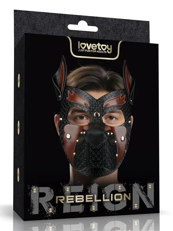 Rebellion Reign Howl Pup Mask BDSM-maske