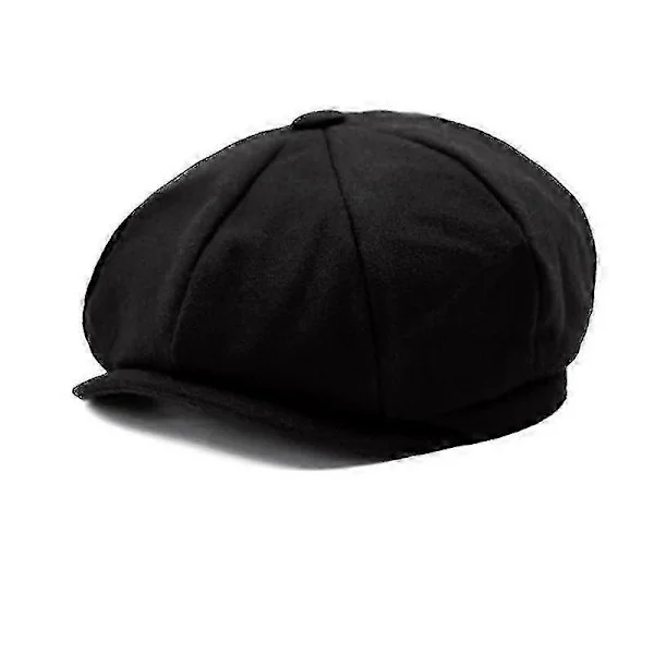 【DT】Herre Flat Hat Newsboy Kasket Tweed Cabbie Peaky Blinders Baker Boy Hat