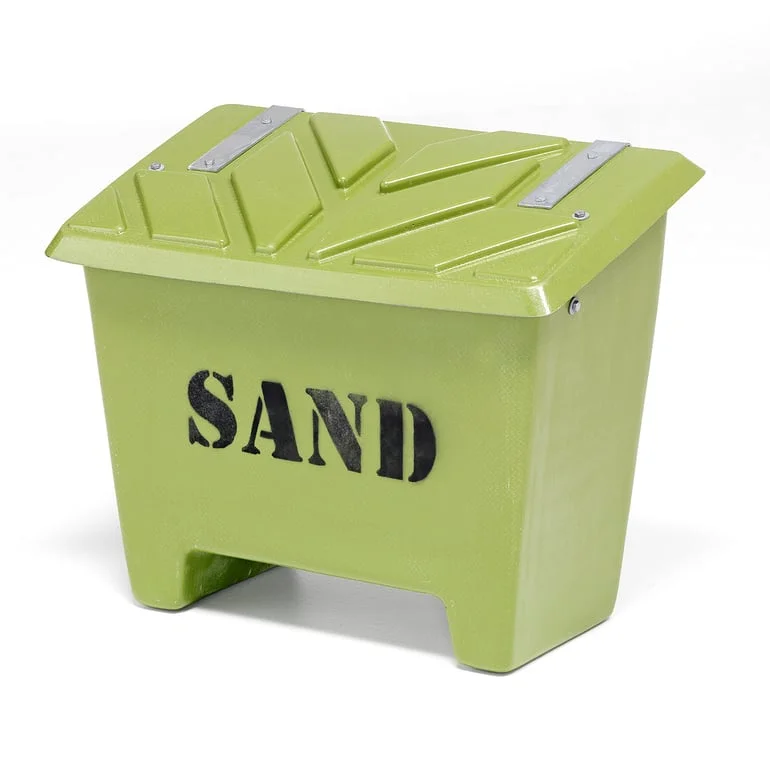 Sandboks, 130 liter, grøn