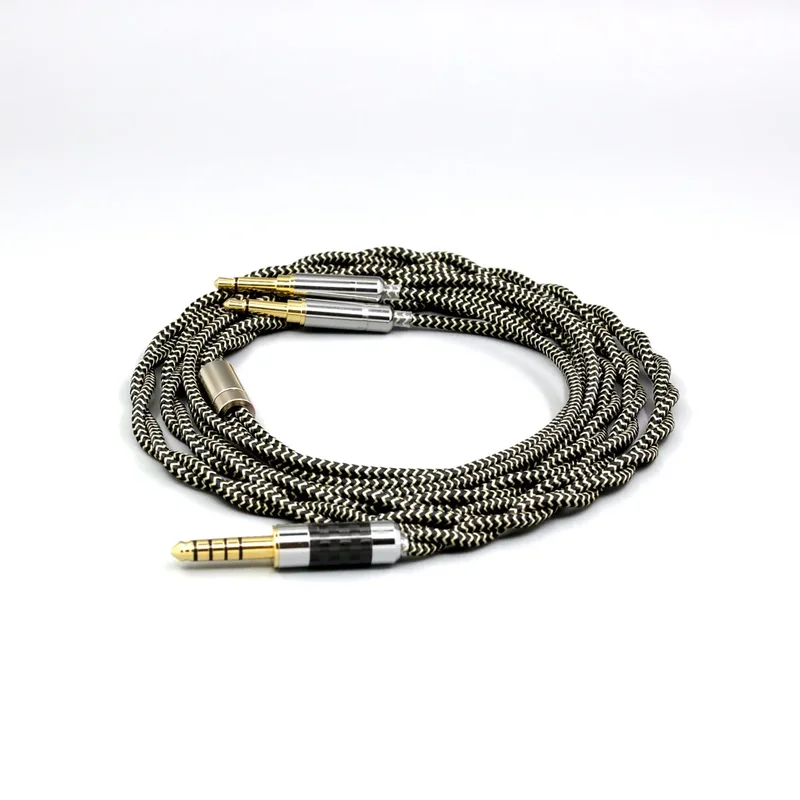 AliExpress - 2-adriges 2,8 mm Litz OFC-Kopfhörerschild-Geflechthülsenkabel für Hifiman Sundara Ananda HE1000se V2 HE6se he400se Arya XS LN 008063