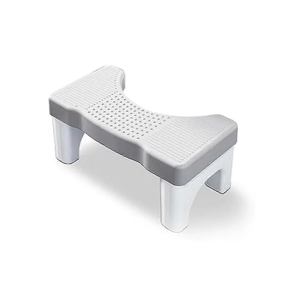 Squatting Toilet Stool, Portable Plastic Stool for Adults, Toilet Stool for Adults and Children