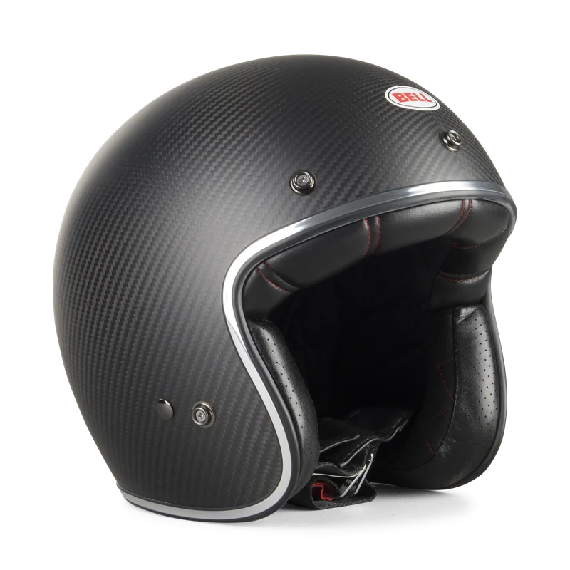 Casque BELL Custom 500 Carbon Solid Noir Mat S