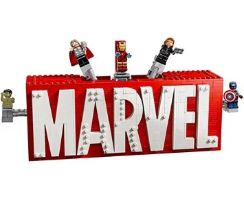 LEGO-Super Heroes MARVEL logo og minifigurer 76313-LEGO Super Heroes MARVEL logo og minifigurer 76313-LEGO-LEGO
