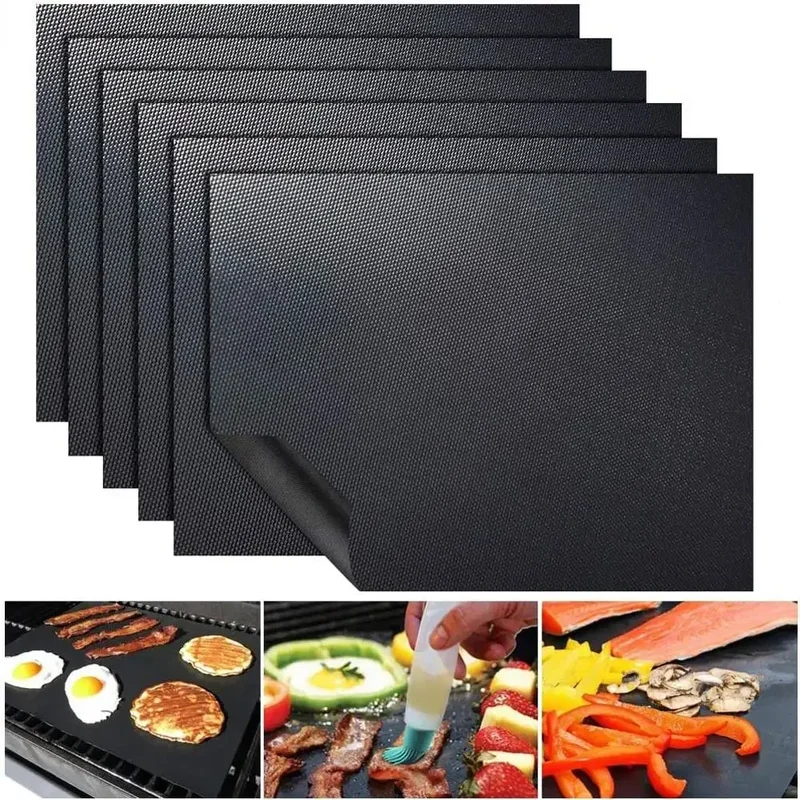 AliExpress - BBQ Grill Matte Antihaft-Matte Hitzebeständige Grill Matte Outdoor Backen Wiederverwendbare Barbecue Party Matte 40x33cm Grill Zubehör