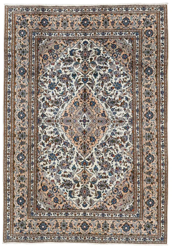 Orientalisk Kashmar Matta 202X292 Brun/Svart (Ull, )