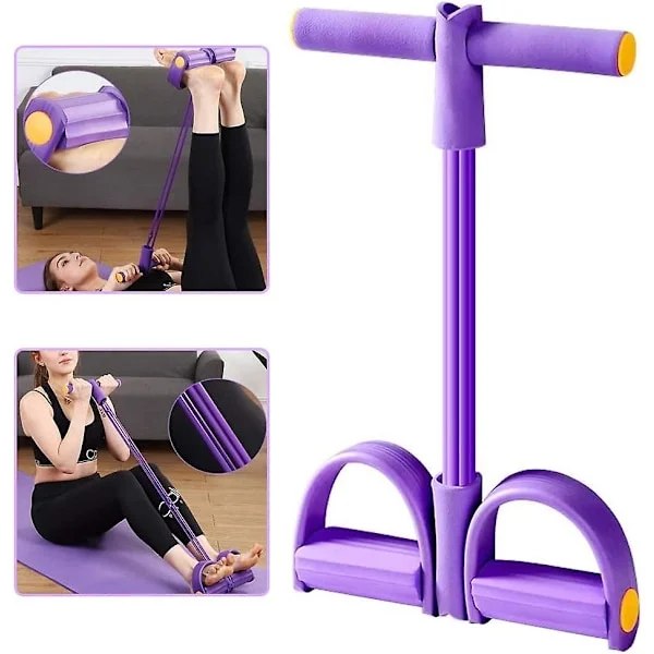 Motståndsträningsbenstränare, Pedalmotståndsband, Multifunktionellt spänntråd, Kroppsbyggnadsutvidgare, Sit-up Gym-utrustning