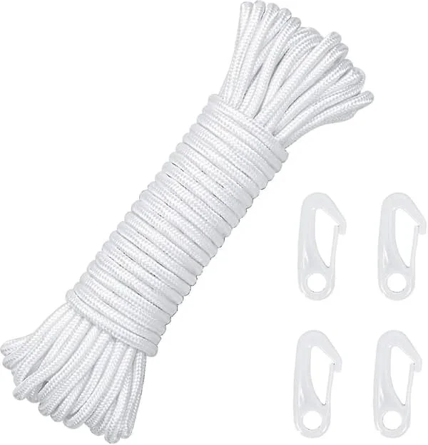Db 15m 6mm Nylon Flagglina Flaggstångslina Stångflaggfall