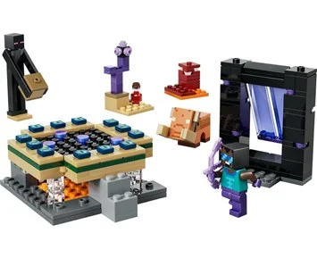 LEGO Minecraft Resa med Nether- och End-portal 21584