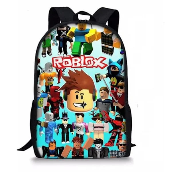3D Roblox skoletaske madkasse penalhus 3 stk./sæt rygsæk rygsæk rygsæk rygsæk