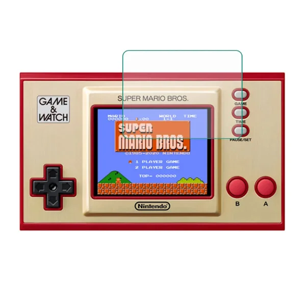 Härdat Glas Skyddsfilm Displayskydd Kompatibel Nintendo Game Watch Konsol Skydd Spel & Watch Tillbehör