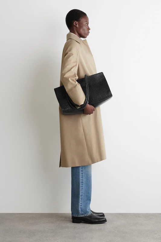 COS Women's Leather Chelsea Boots in Black