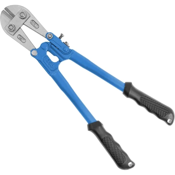 350 mm bultsax, krom-molybdenblad, 57-62 HRC, halkfria handtag, för bygg och industri