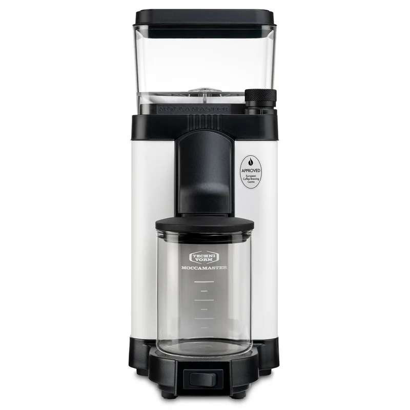 Moccamaster KM5 Burr kaffekvarn, matte white | Kaffe > Kaffekvarnar > Kaffekvarn | Bagaren och Kocken