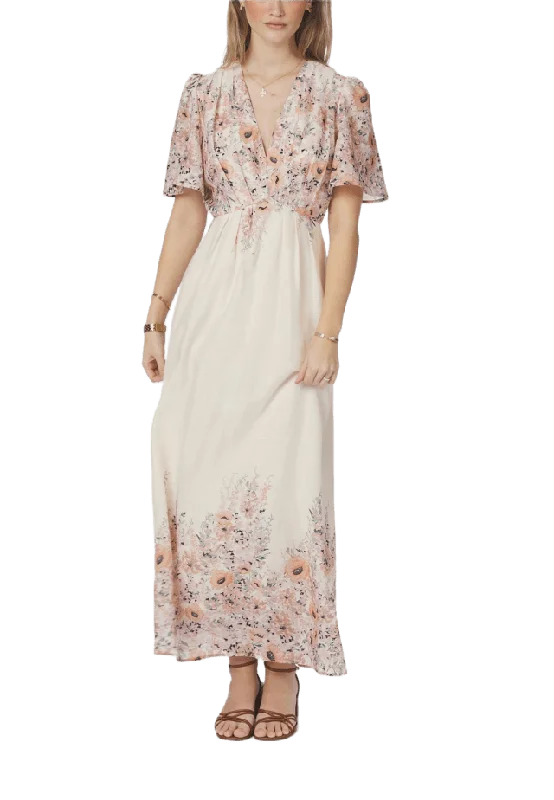 Neo Noir Serna Flower Print Dress Klänningar Dam Flerfärgad 40
