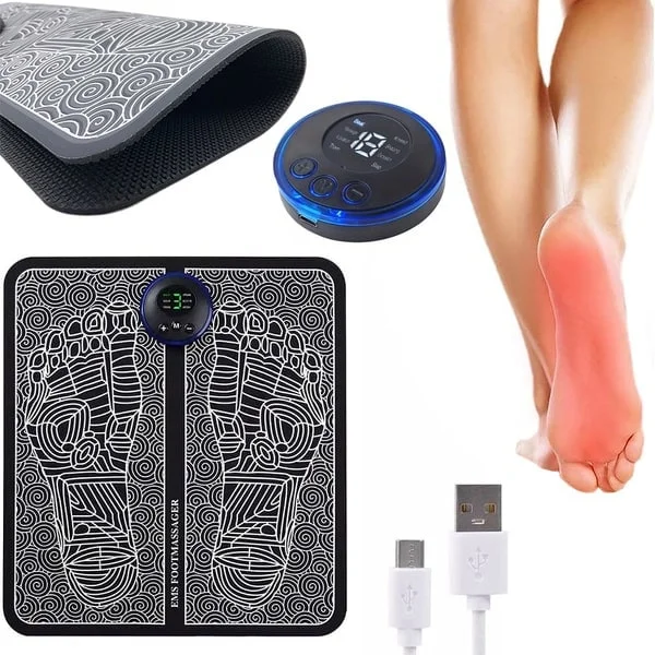 【BQ】EMS Foot Massager Foot Mat with Electrostimulation and Massage Programs
