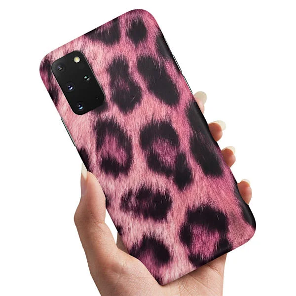 Skal / Mobilskal till Samsung Galaxy A41 - Pink Leopard