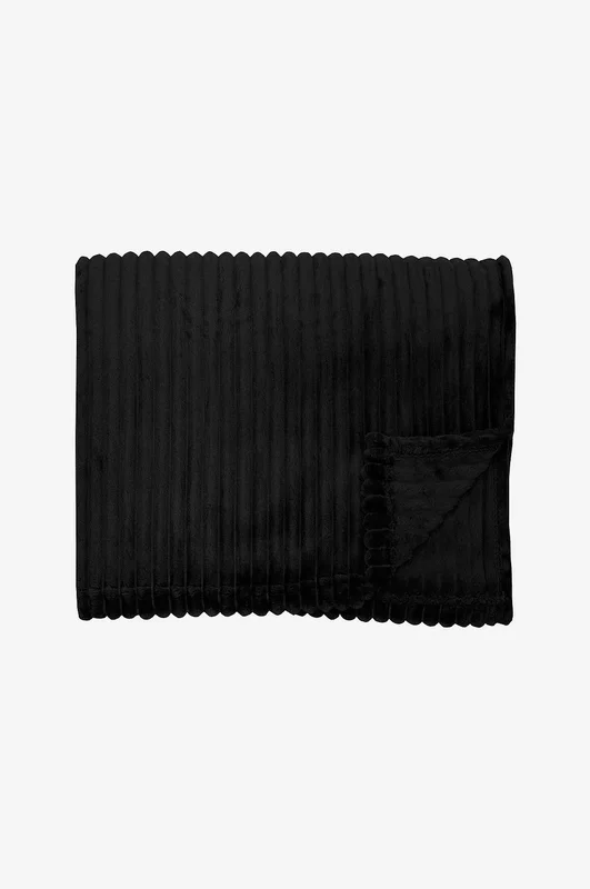 Redlunds - Baloo pledd 130x170 - Svart - Tepper & pledd - 130X170 - Fra Homeroom