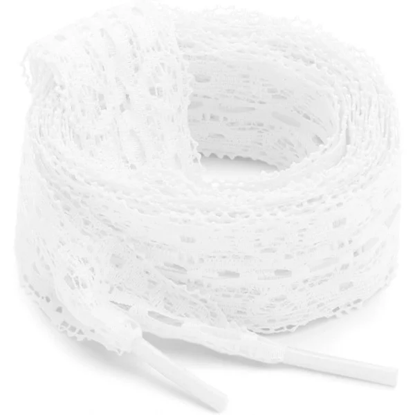 Blonde skolisser for sneakers: 2 par 140 cm lange blonde skolisser for kvinner