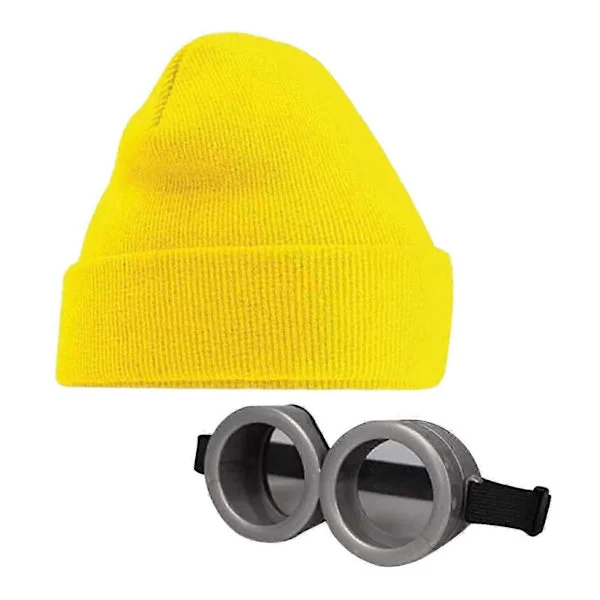 Unisex Beanie Hattar Dam & Herr Glasögon Hattar Kläder Set