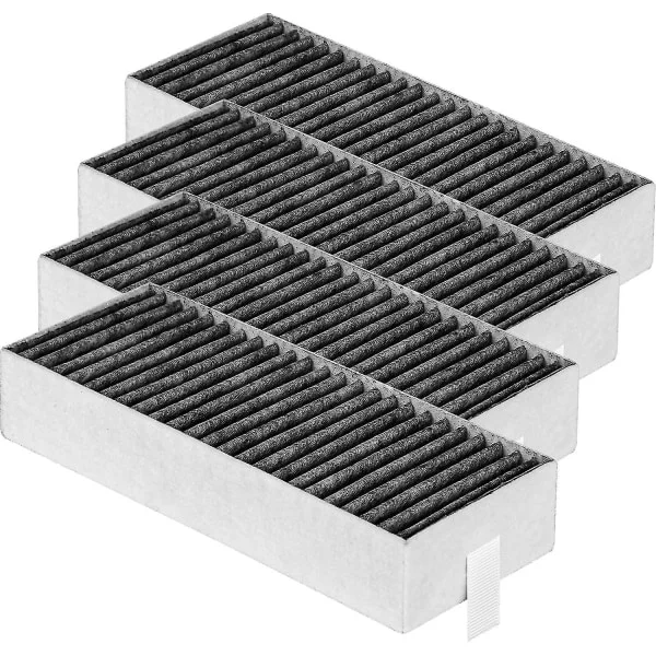 2024 4 stk aktivt kullfilter til ventilator Siemens Hz9vrcr0 17004796 / Bosch Hez9vrcr0 17004805 / Neff Z821vr0 17004806 / Gaggenau Ca282111