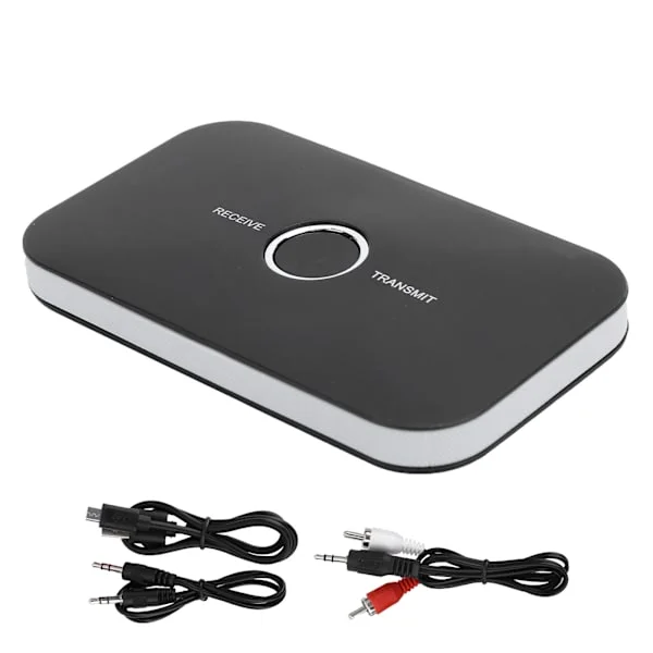 2 i 1 Trådlös Bluetooth 5.0 Stereo Ljudadapter Mottagare Sändare för Dator TV