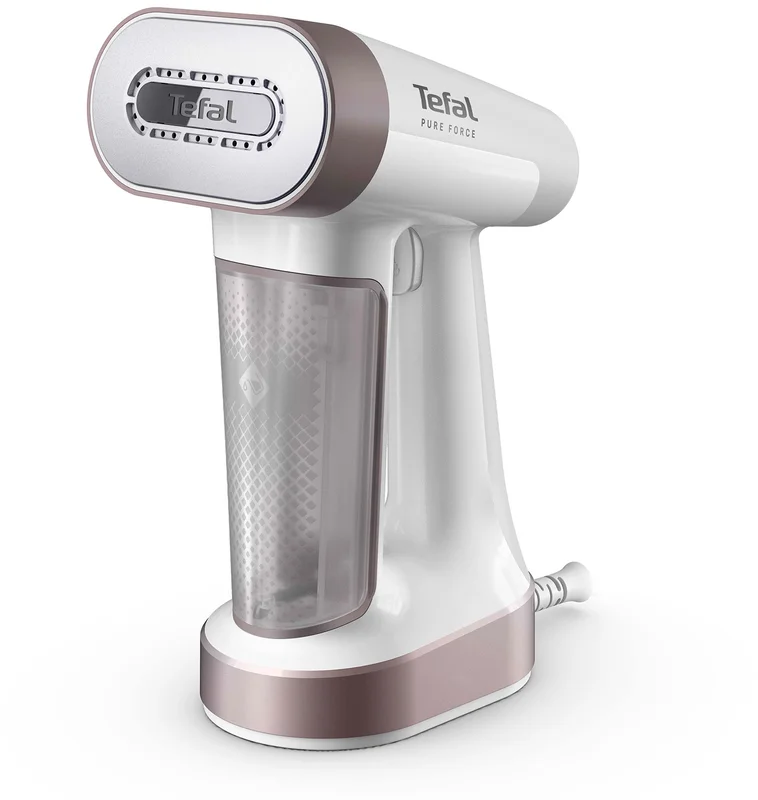 Tefal Pure Force 2in1 White Pink - 2-i-1 steamer med snabb uppvärmning