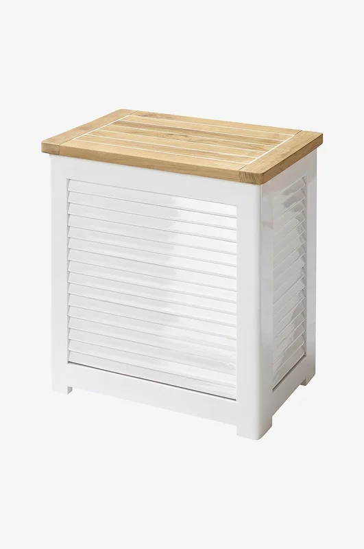 Cinas - Tvättkorg, stor - Vit - Tvättkorgar - Från Homeroom