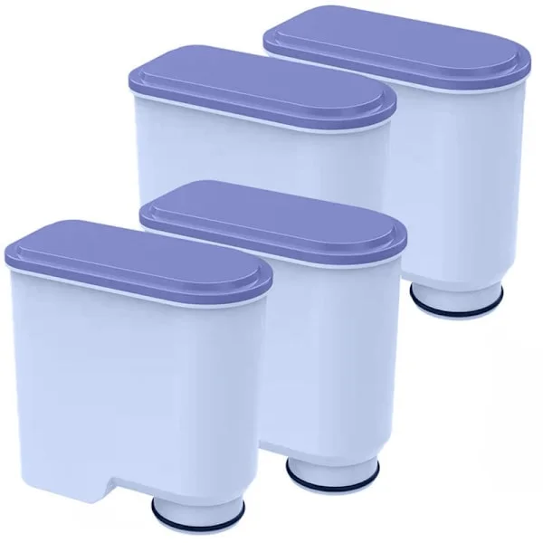 Set med 4 filter för Philips Saeco Aquaclean Cafetiers Ca6903, Filterelement för Philips kaffemaskin