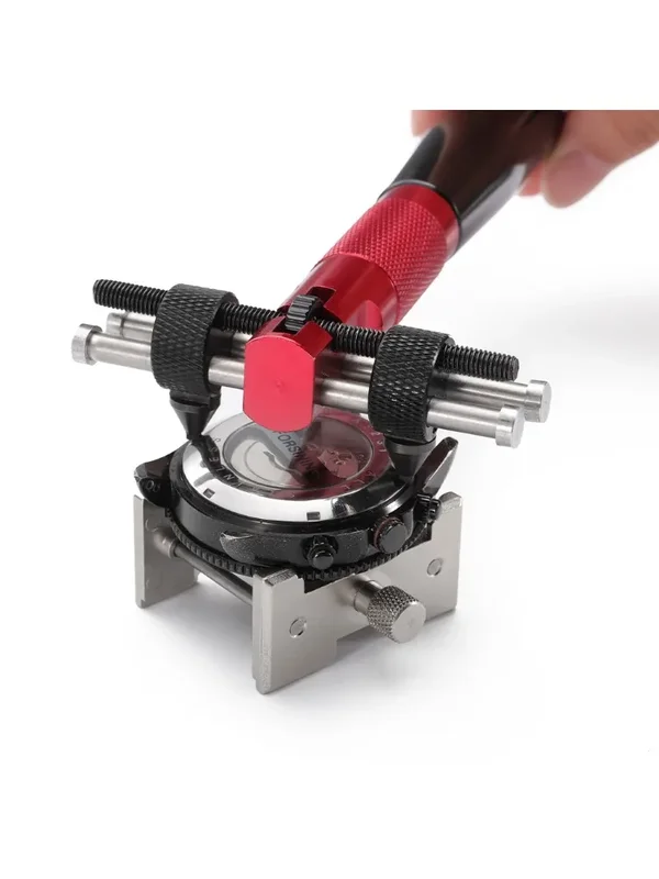 AliExpress - Uhrenwerkzeug: Verstellbarer Uhrenöffner, Gehäusepresser, Reparaturwerkzeug für Uhrmacher, 3-in-1 Metall-Uhrengehäuse- und Uhrwerkhalter