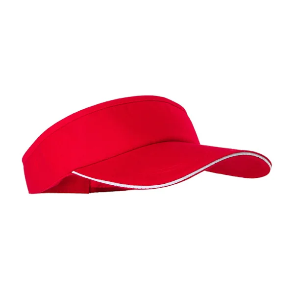 Visor Hat Cap Baseball Cap Justerbar Ponytail Tennis Hat Golf R