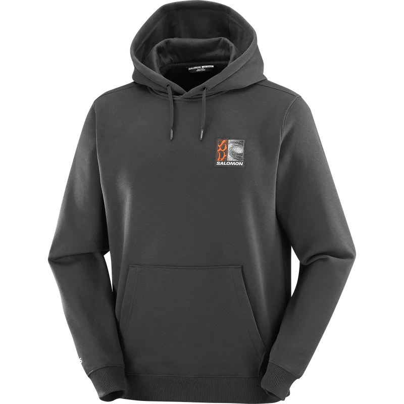 Salomon - Unisex Midlayer Freestyle Hoodie - Deep Black